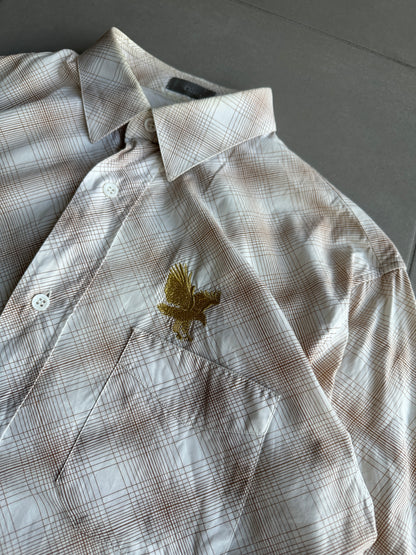 Dior Homme AW05 “In the morning” eagle motif button up shirt