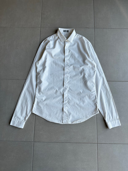 Dior Homme SS05 "BECK/Untitled" striped white shirt