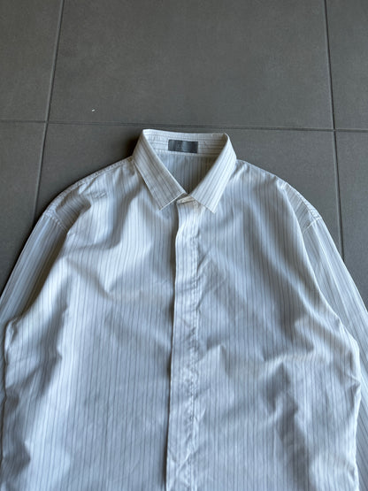 Dior Homme SS05 "BECK/Untitled" striped white shirt