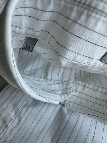 Dior Homme SS05 "BECK/Untitled" striped white shirt