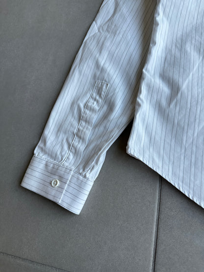 Dior Homme SS05 "BECK/Untitled" striped white shirt