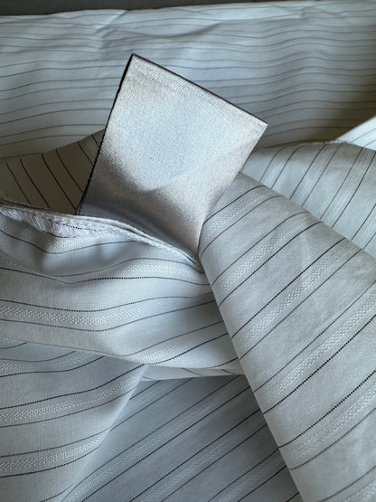 Dior Homme SS05 "BECK/Untitled" striped white shirt