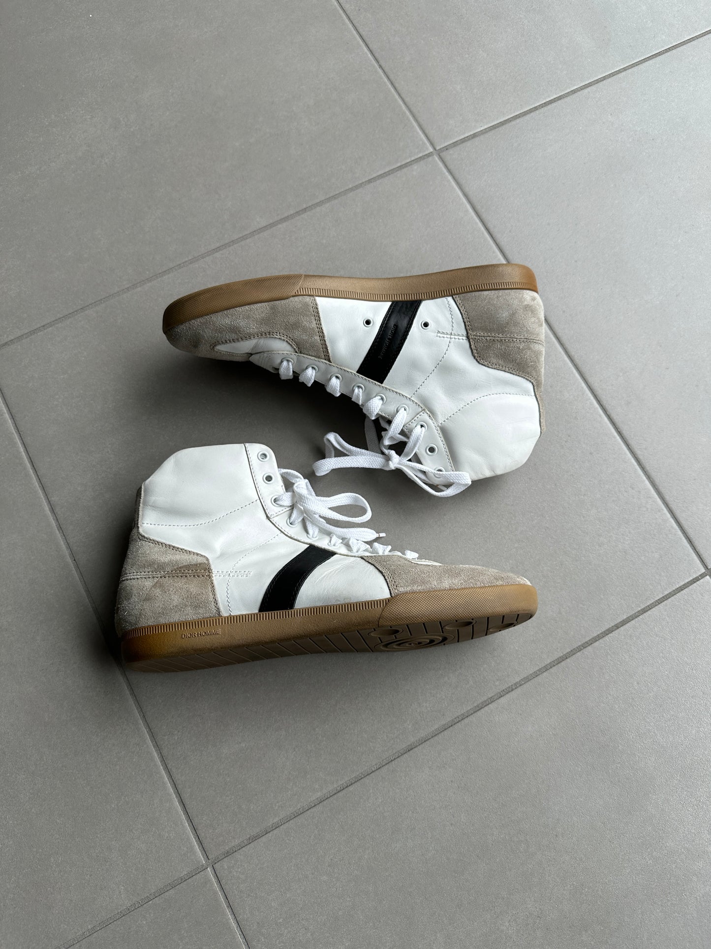 Dior Homme AW09 high top B01 sneakers
