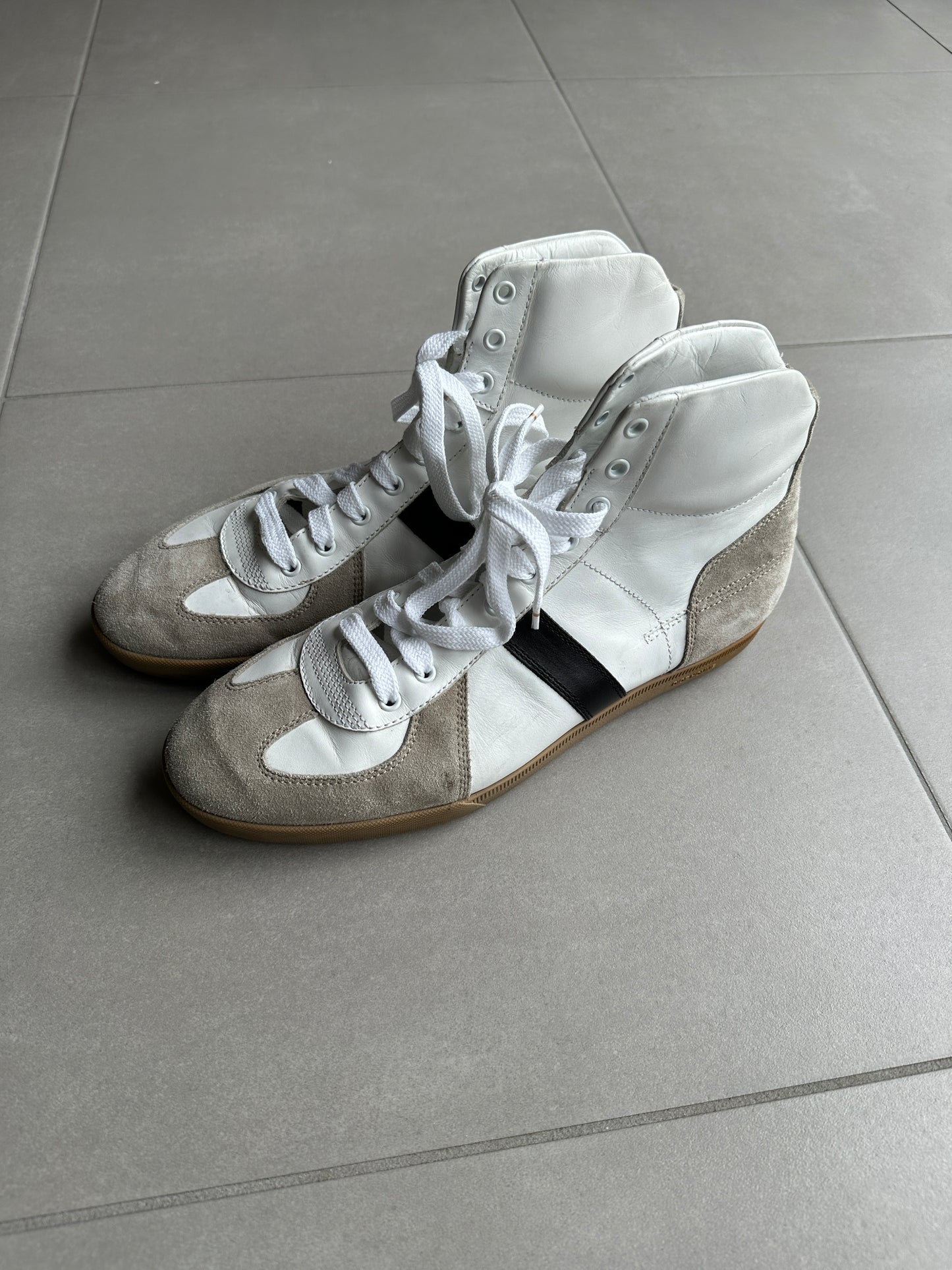 Dior Homme AW09 high top B01 sneakers