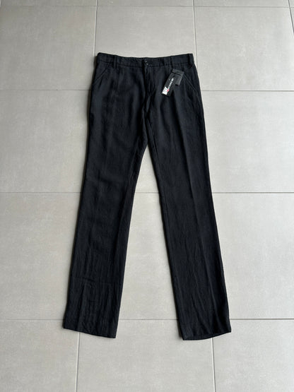 Ann Demeulemeester AW09 "Day Zero" Wool/linen blend trousers