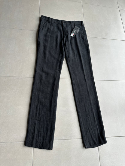 Ann Demeulemeester AW09 "Day Zero" Wool/linen blend trousers