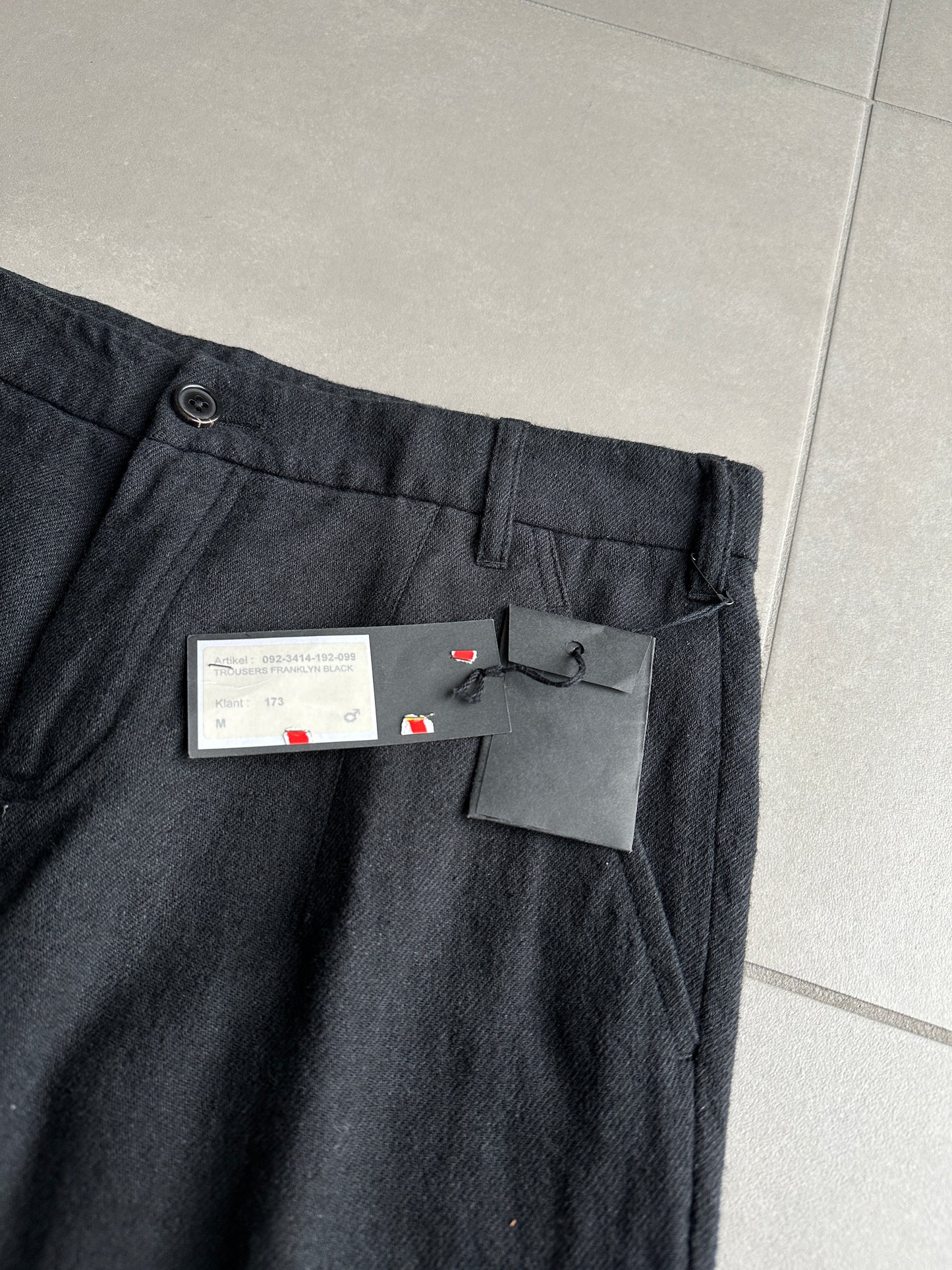 Ann Demeulemeester AW09 "Day Zero" Wool/linen blend trousers