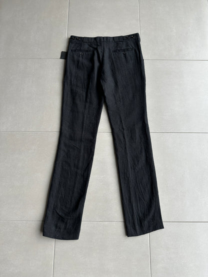 Ann Demeulemeester AW09 "Day Zero" Wool/linen blend trousers