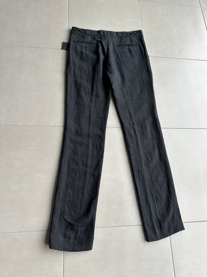 Ann Demeulemeester AW09 "Day Zero" Wool/linen blend trousers