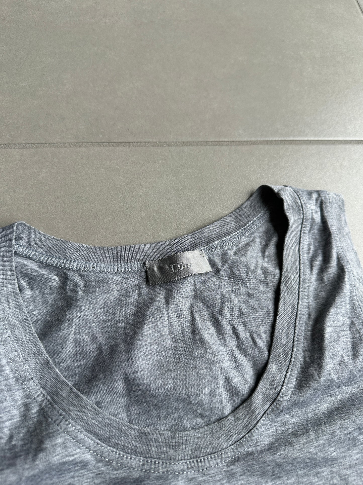Dior homme AW07 “Navigate” Bee motif tank top