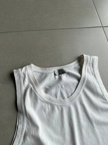 Dior homme AW07 “Navigate” Bee motif tank top