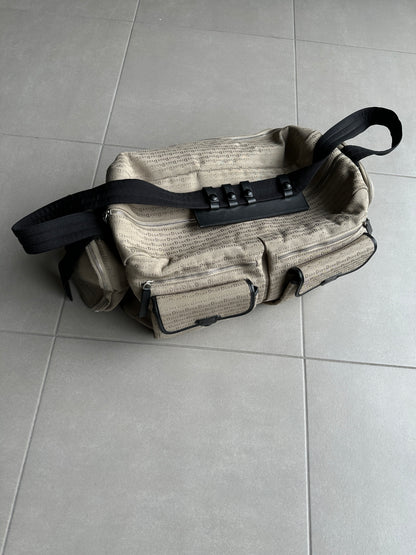 Dior Homme SS03 "Follow Me" DJ bag