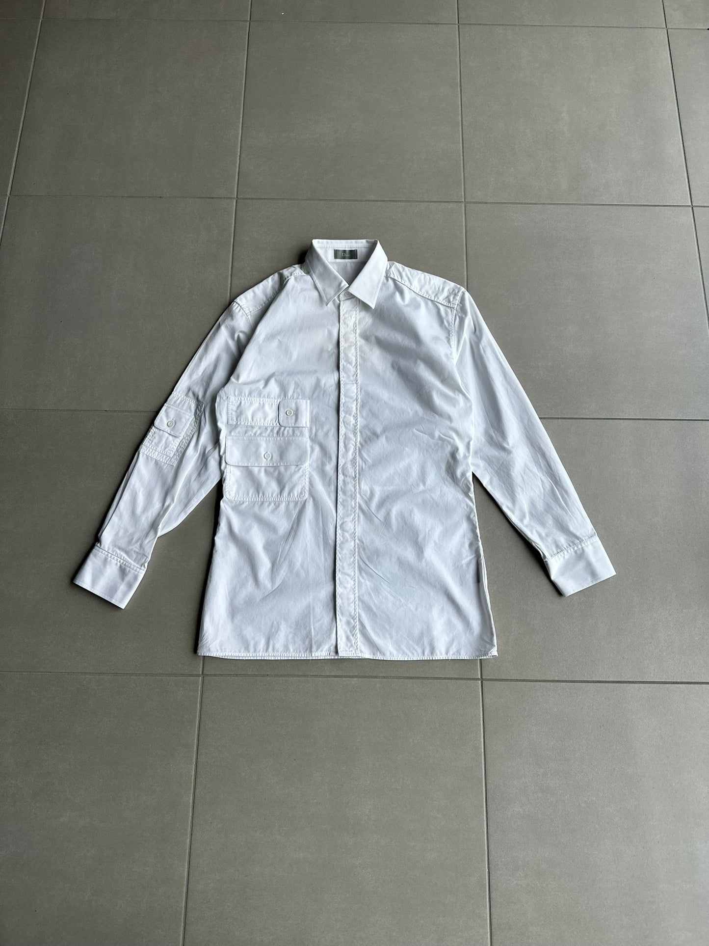 Dior Homme SS07 “We look good together” Utility pocket shirt