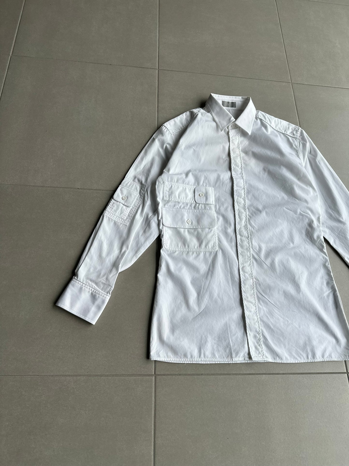 Dior Homme SS07 “We look good together” Utility pocket shirt