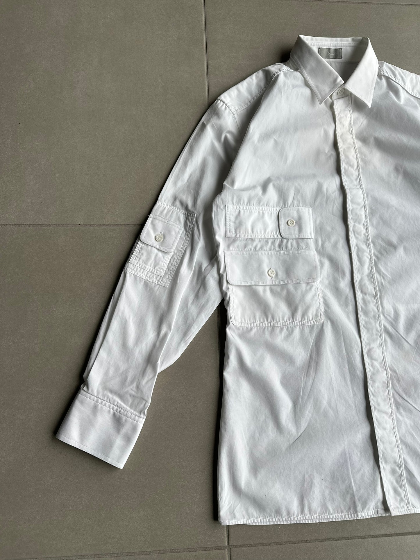 Dior Homme SS07 “We look good together” Utility pocket shirt