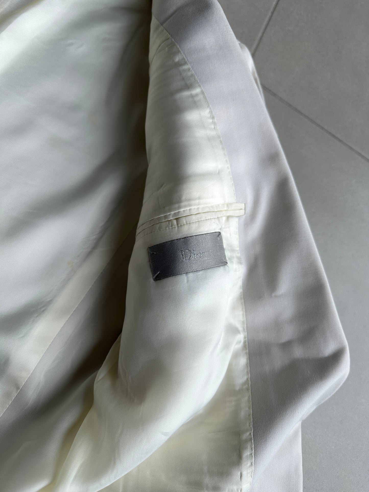 Dior Homme SS03 “follow me” Single  button blazer