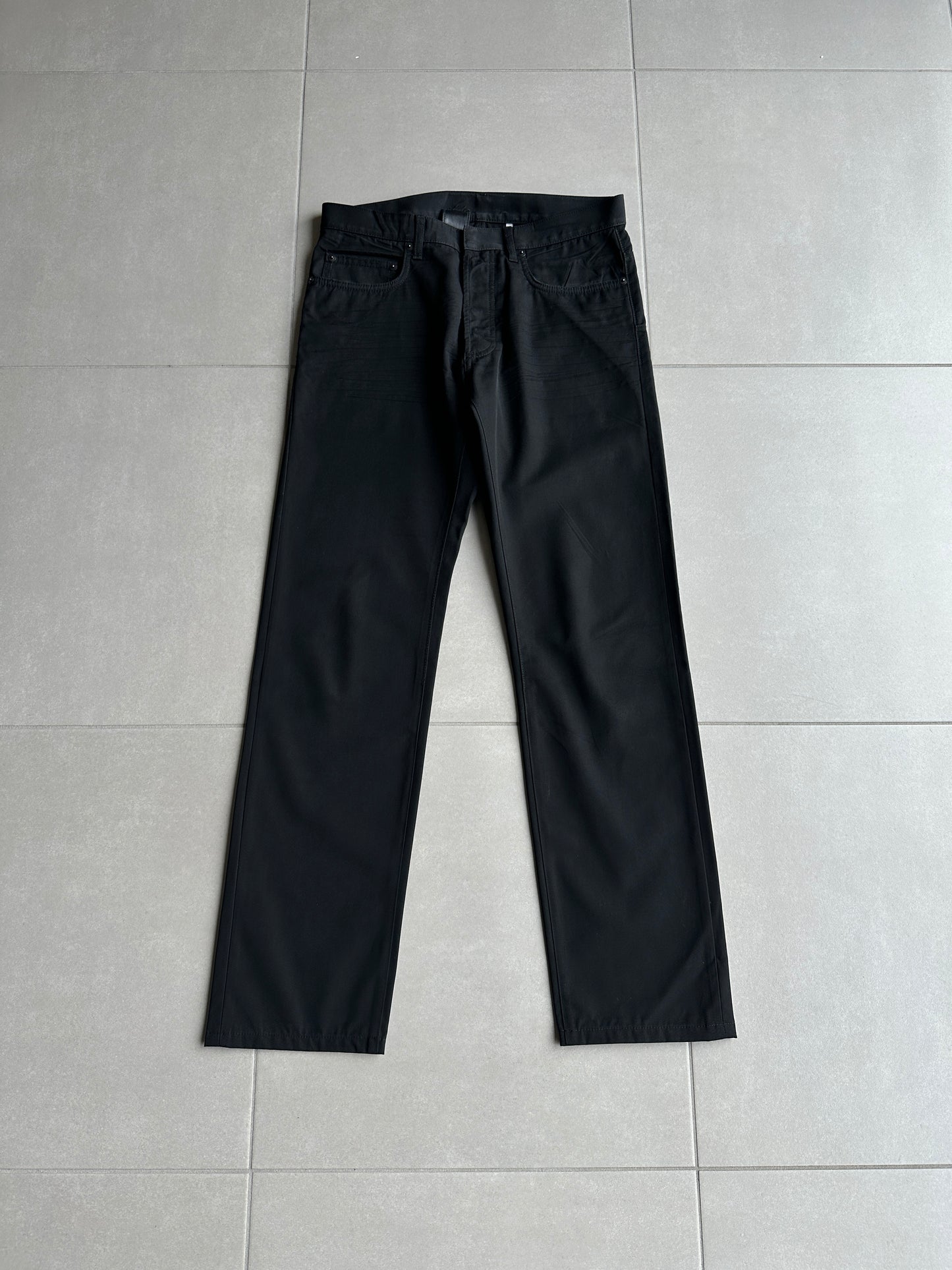 Dior homme AW04 "Victim of the crime" whiskered trousers