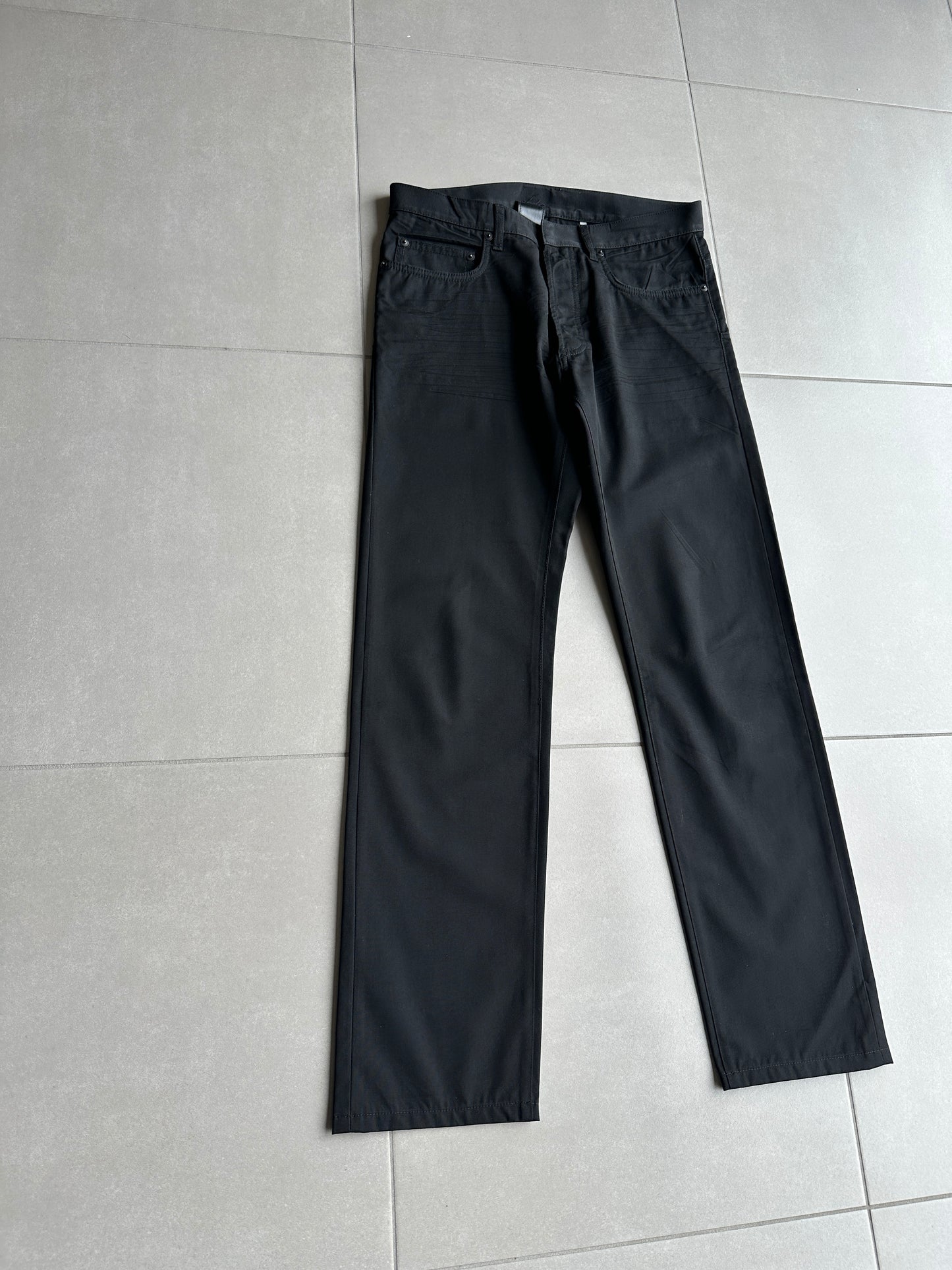 Dior homme AW04 "Victim of the crime" whiskered trousers