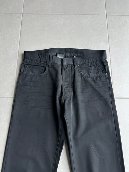 Dior homme AW04 "Victim of the crime" whiskered trousers