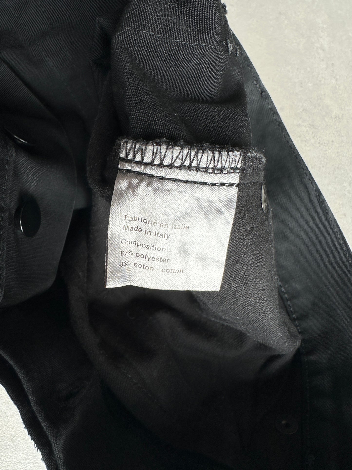 Dior homme AW04 "Victim of the crime" whiskered trousers