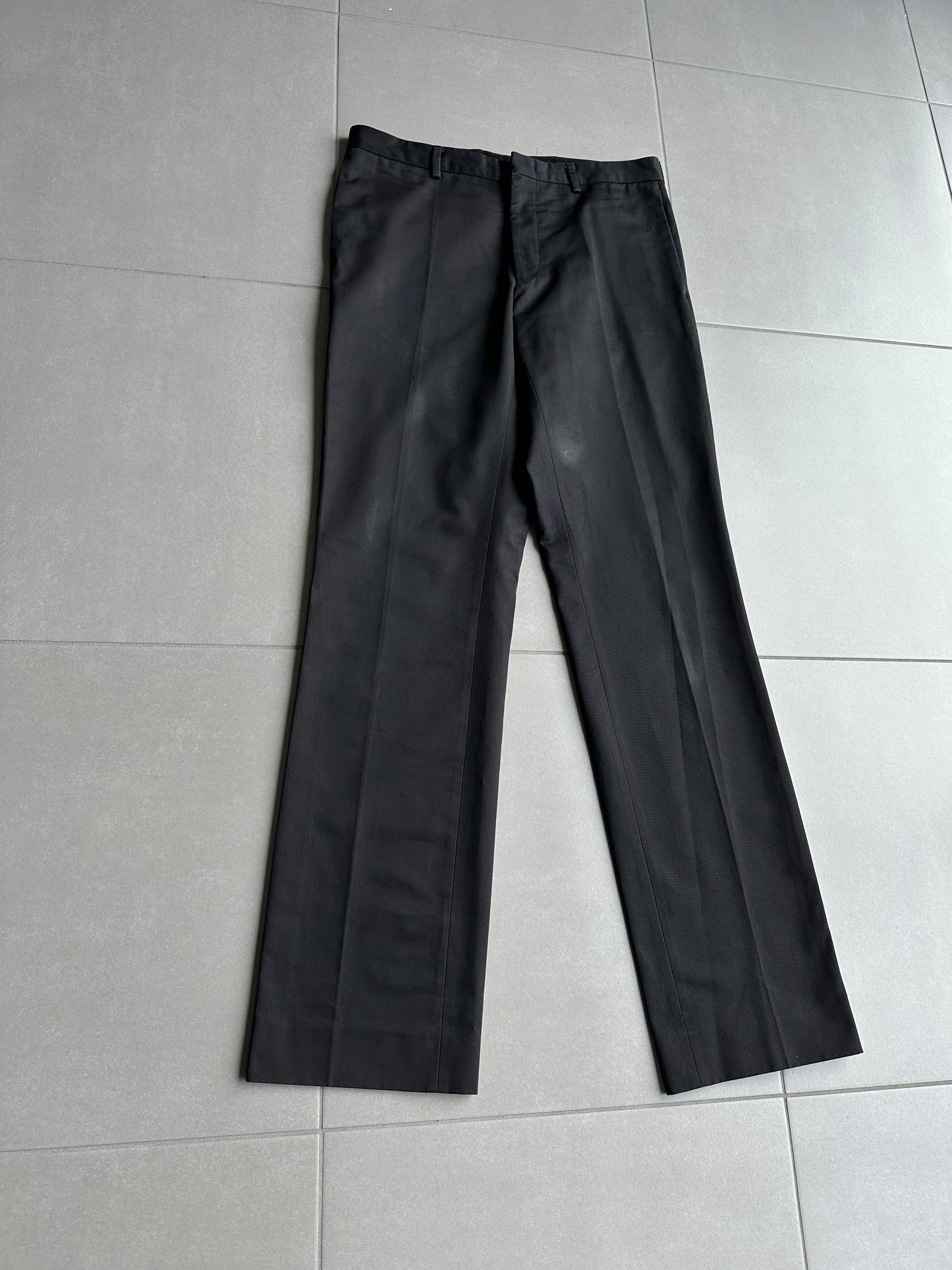 Dior Homme  Dior Homme AW03 "Luster" glossy trousers