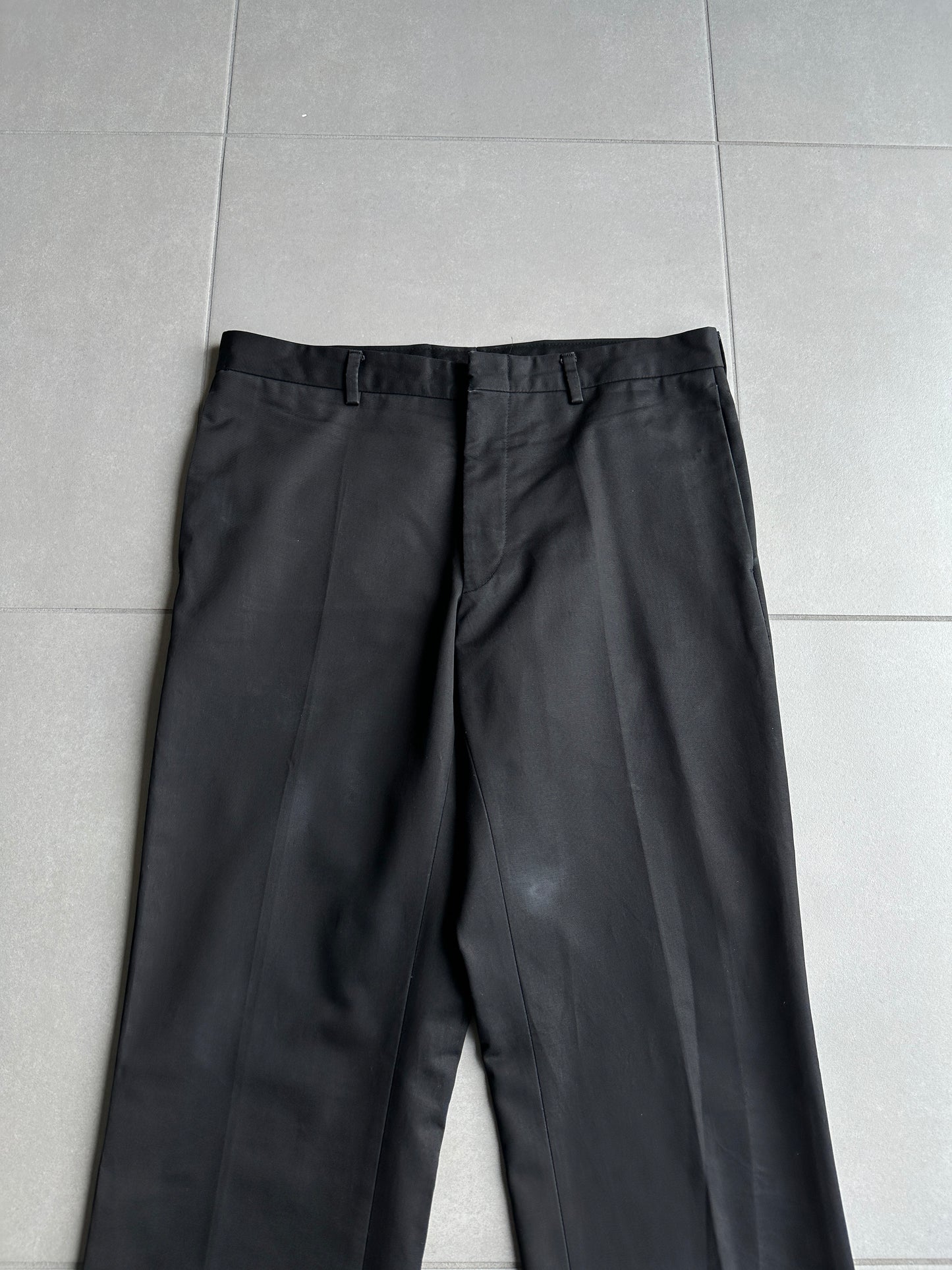 Dior Homme  Dior Homme AW03 "Luster" glossy trousers