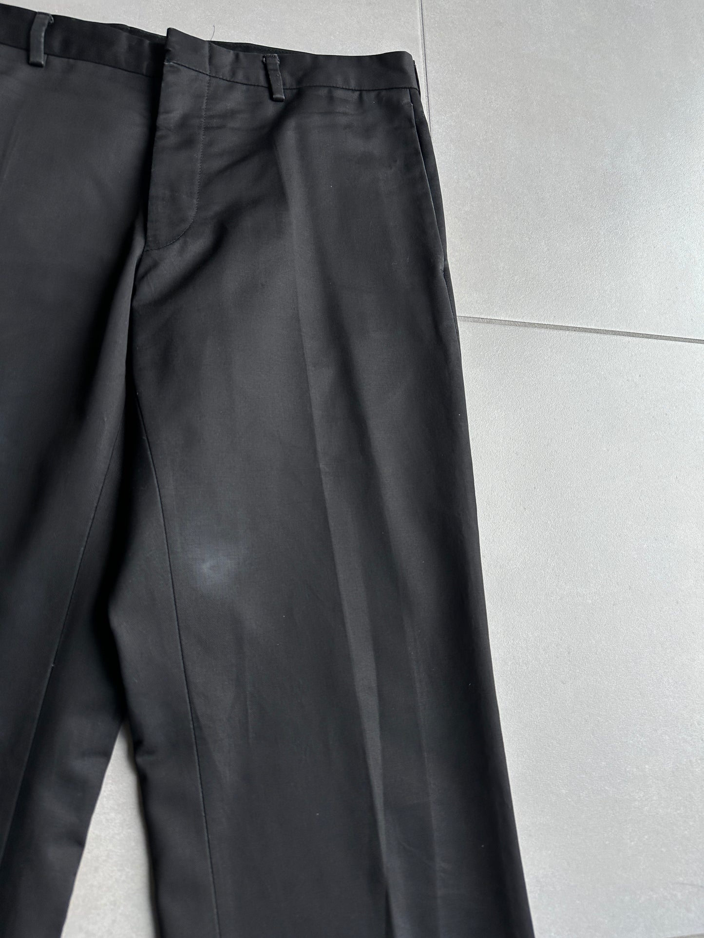 Dior Homme  Dior Homme AW03 "Luster" glossy trousers