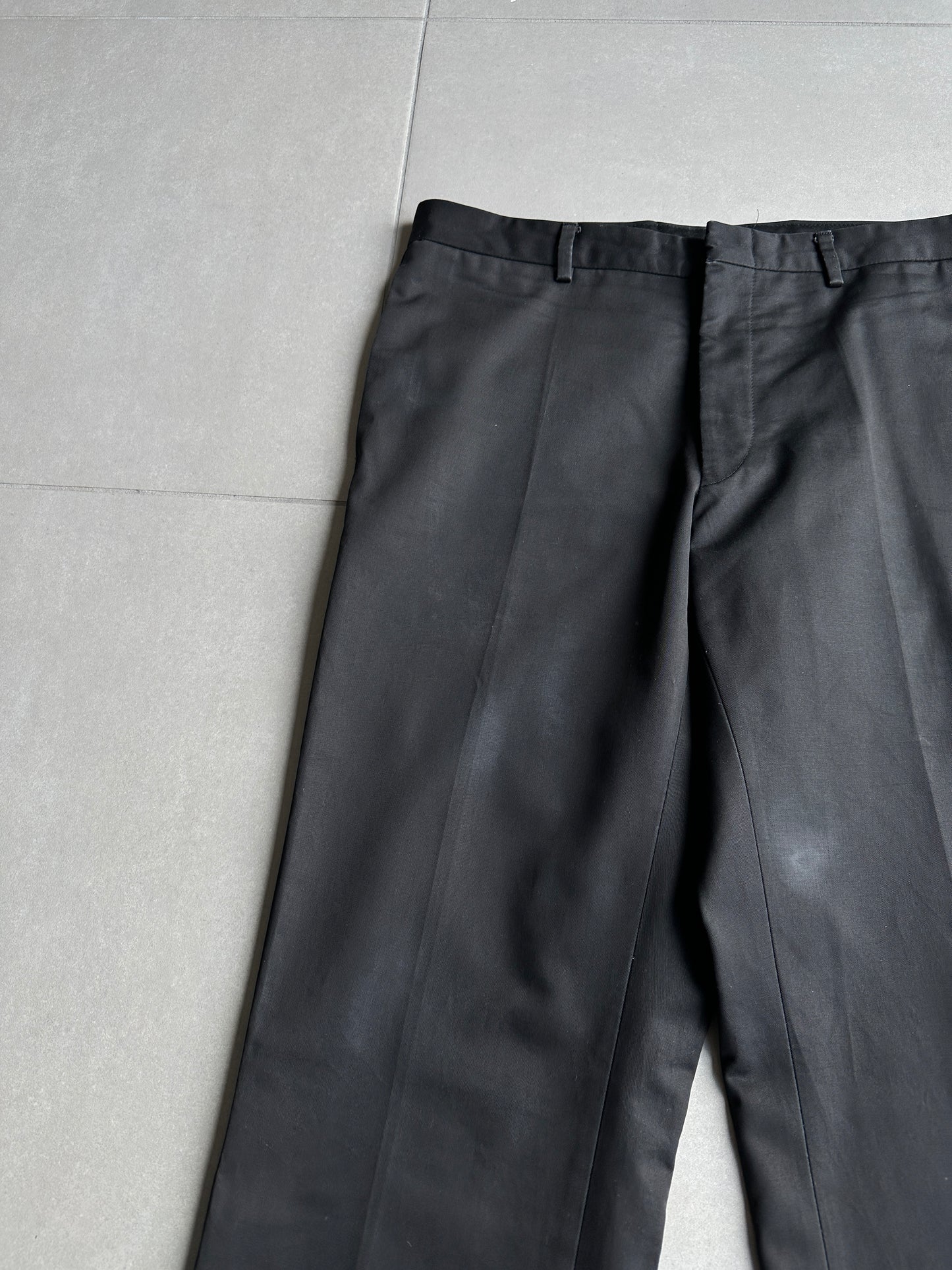 Dior Homme  Dior Homme AW03 "Luster" glossy trousers