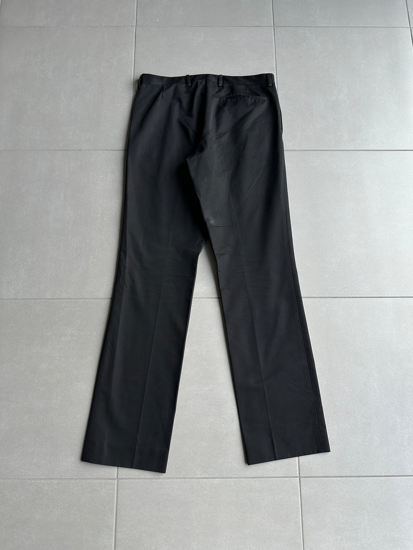 Dior Homme  Dior Homme AW03 "Luster" glossy trousers