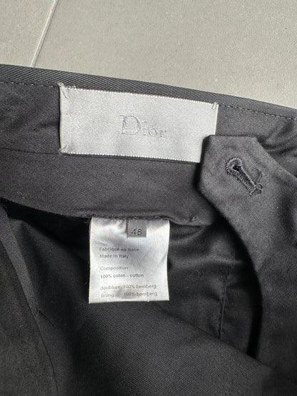 Dior Homme  Dior Homme AW03 "Luster" glossy trousers