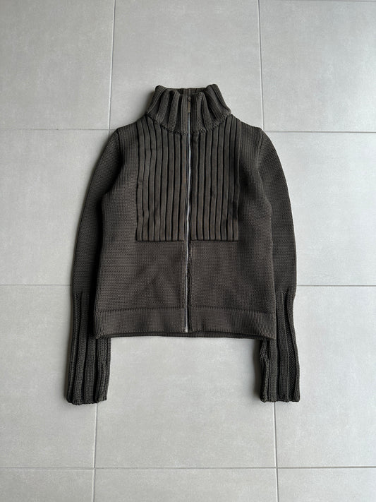Dior Homme AW02 “Reflexion” メリノウール ダイバーズニット