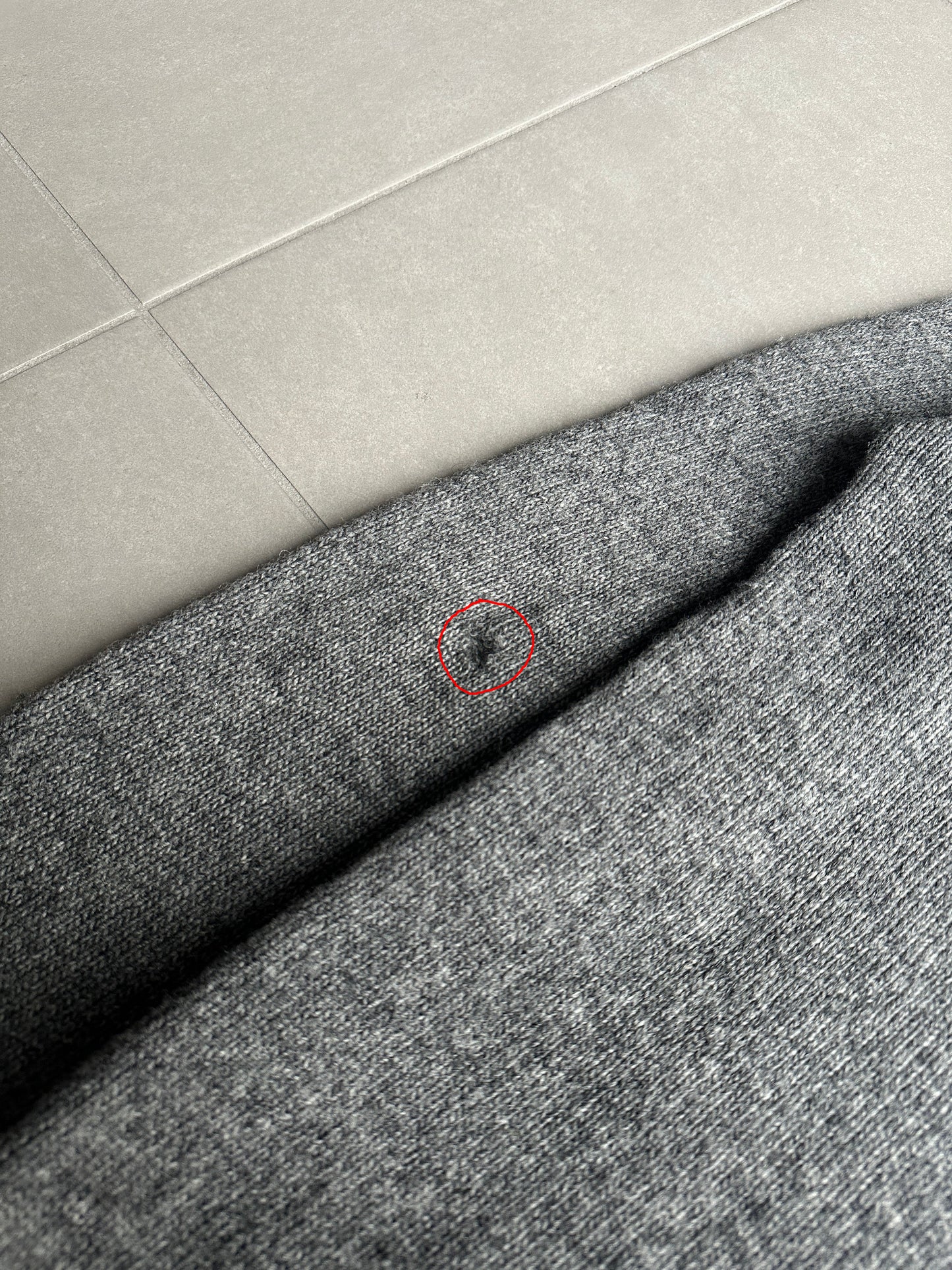 Dior Homme AW05 "in the morning" beaded wool sweater he