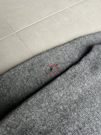 Dior Homme AW05 "in the morning" beaded wool sweater he