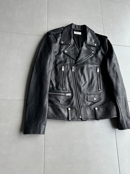 Saint Laurent Paris SS14 Lambskin L01 biker jacket