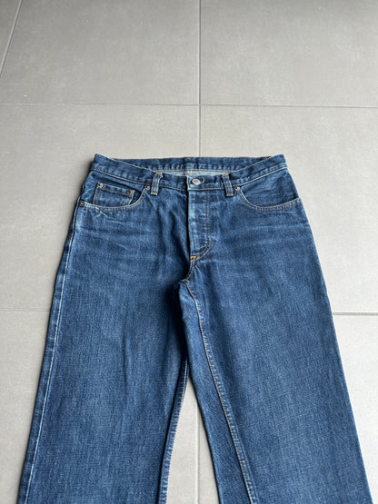 Helmut lang SS1998 raw vintage bootcut jeans