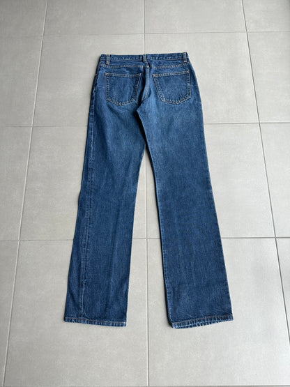 Helmut lang SS1998 raw vintage bootcut jeans
