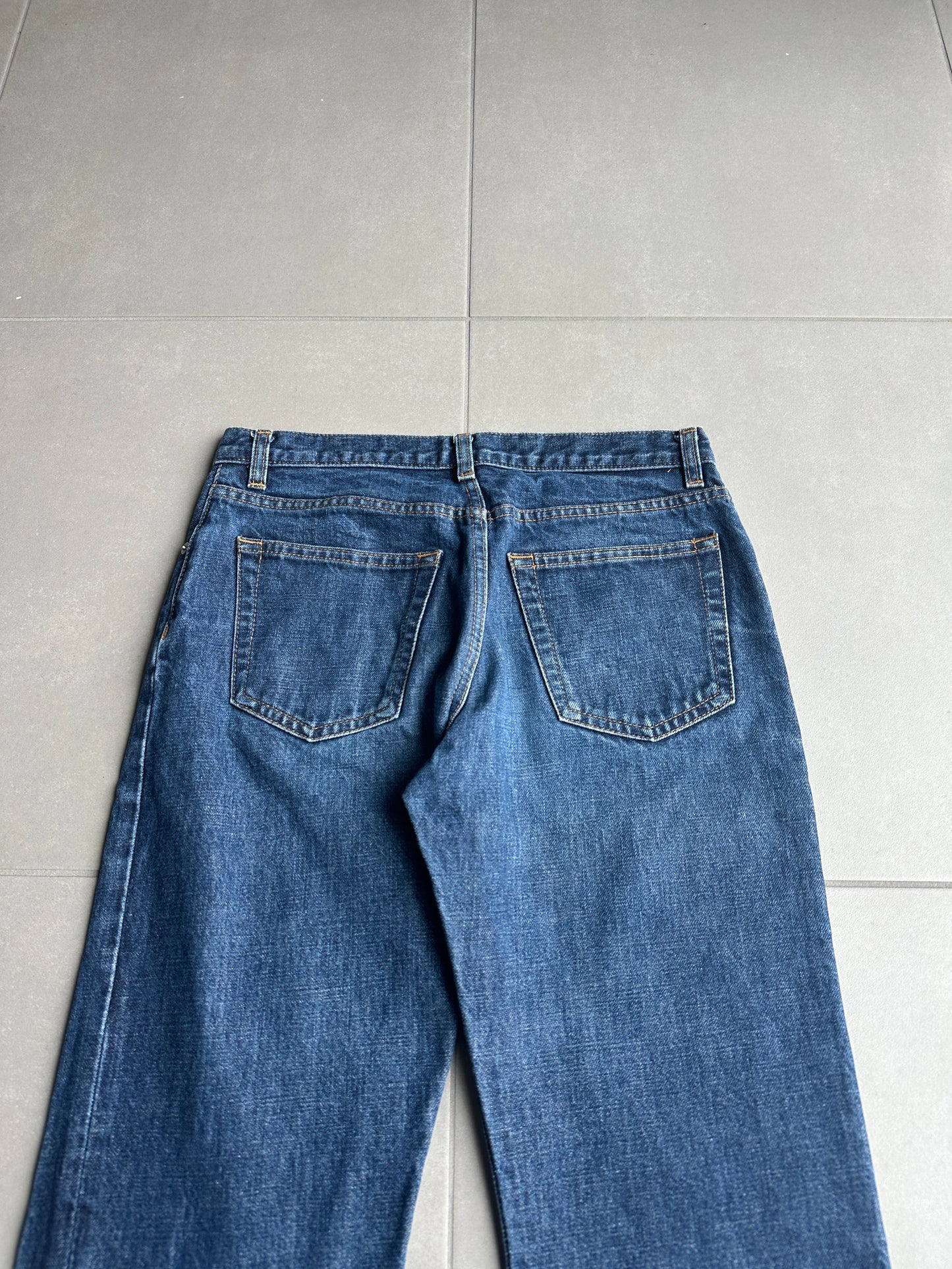 Helmut lang SS1998 raw vintage bootcut jeans