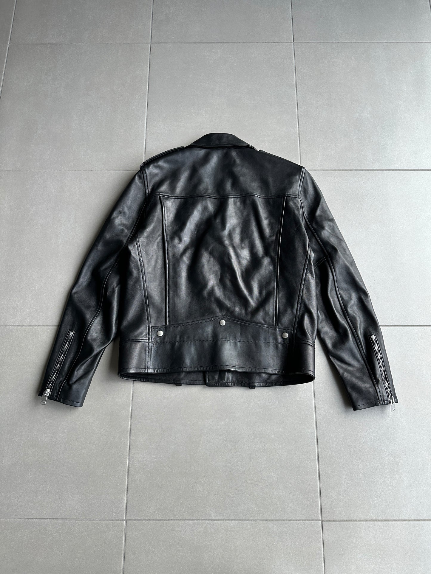 Saint Laurent Paris SS14 Lambskin L01 biker jacket