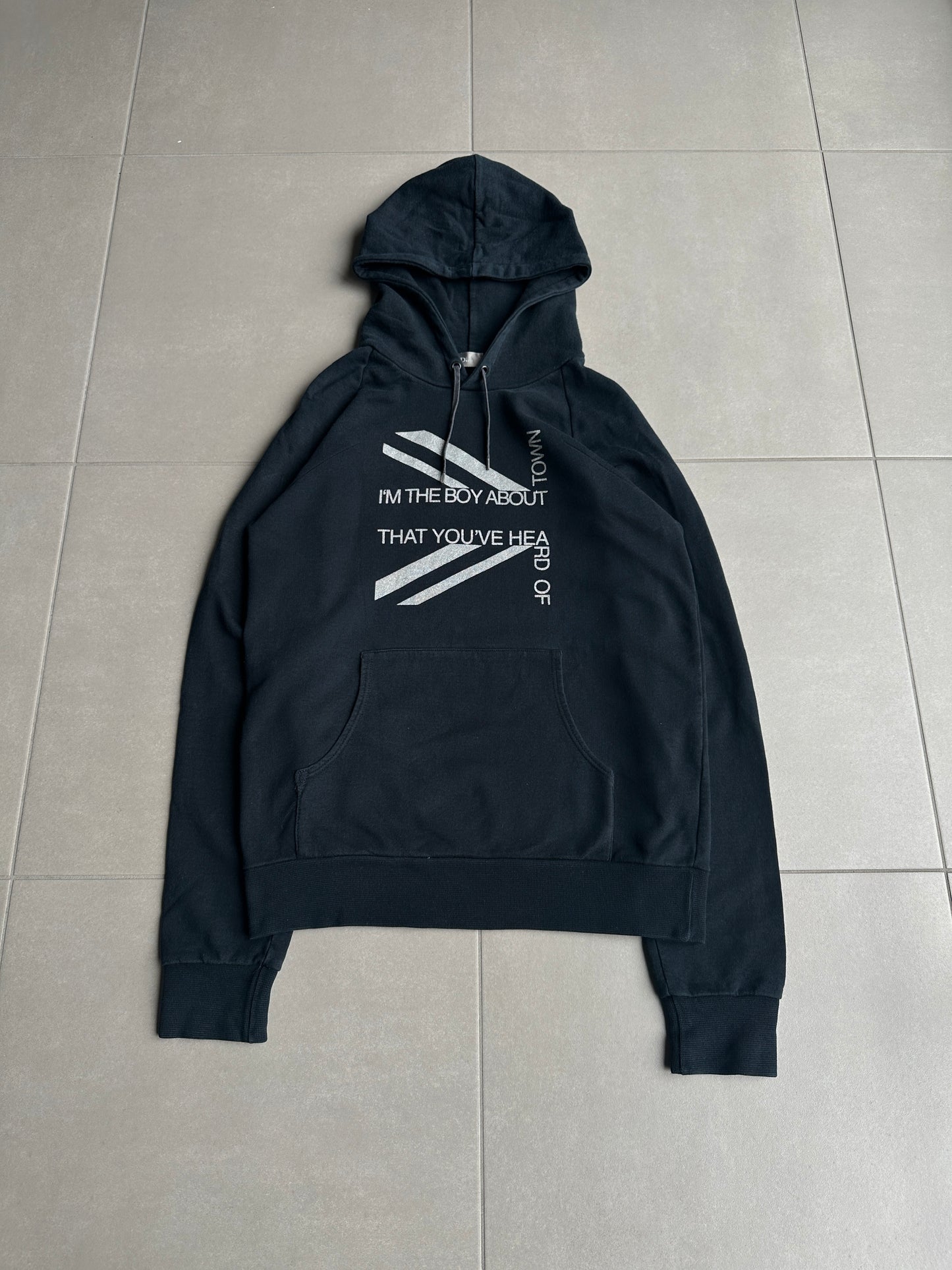 Dior Homme SS06 I’m The Boy About Town union jack hoodie