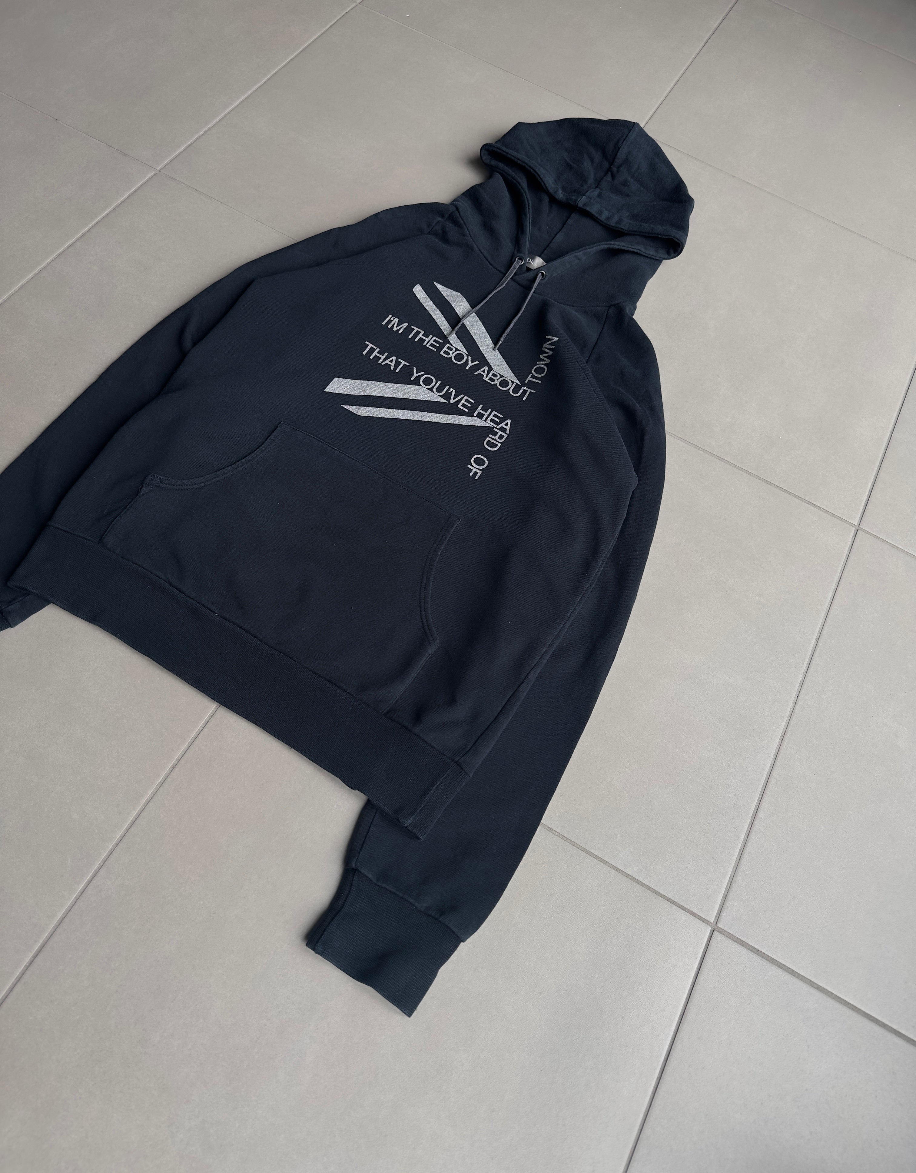 Dior Homme SS06 I'm The Boy About Town union jack hoodie – zentemple