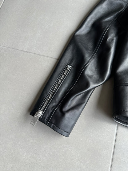 Saint Laurent Paris SS14 Lambskin L01 biker jacket