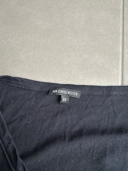 Ann Demeulemeester SS2010 bird print sleeveless shirt