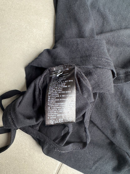 Ann Demeulemeester SS2010 bird print sleeveless shirt