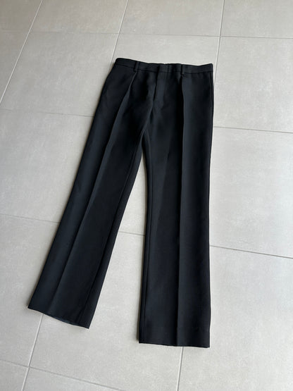 Dior homme AW02 “Reflexion” Straight leg Wool trousers