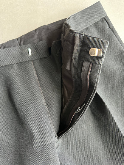 Dior homme AW02 “Reflexion” Straight leg Wool trousers