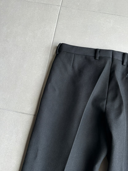Dior homme AW02 “Reflexion” Straight leg Wool trousers