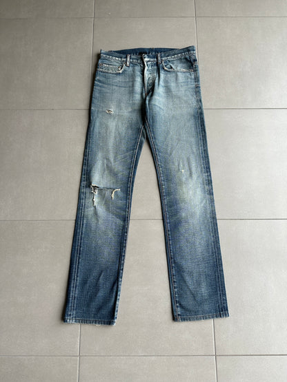 Dior Homme SS07 “We look good together” under my car denim