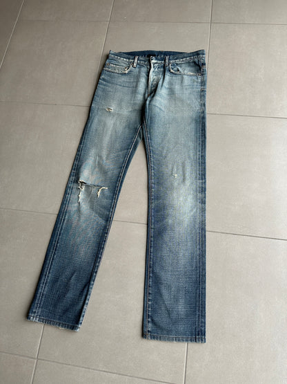 Dior Homme SS07 “We look good together” under my car denim
