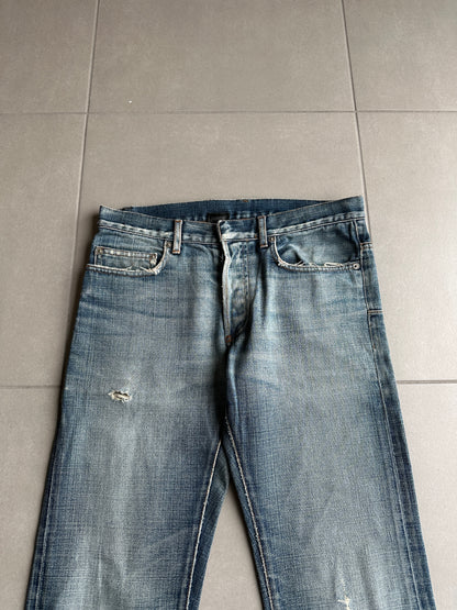 Dior Homme SS07 “We look good together” under my car denim