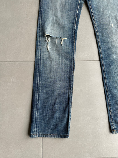 Dior Homme SS07 “We look good together” under my car denim